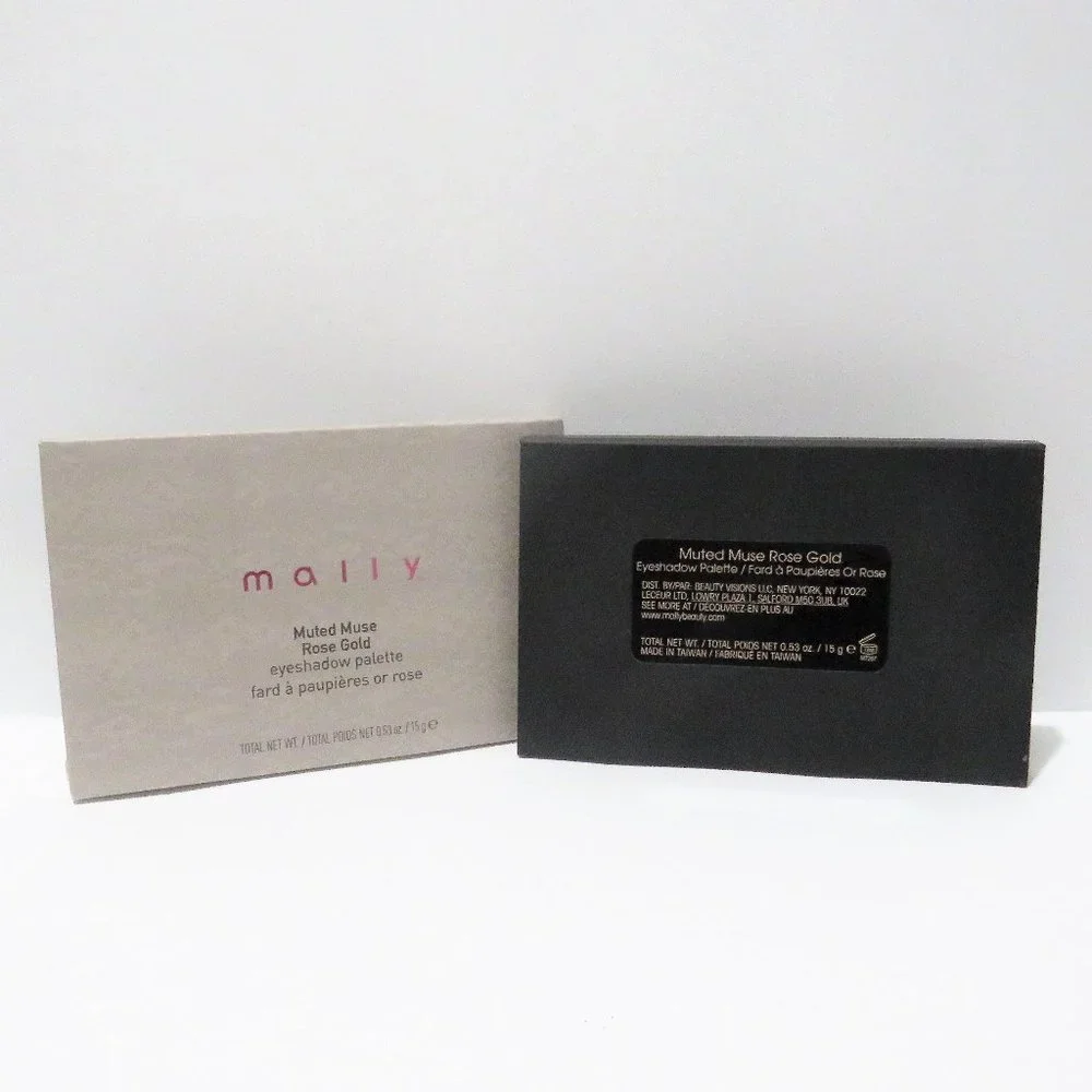 MALLY MUTED MUSE ROSE GOLD EYESHADOW PALETTE 0.53 OZ